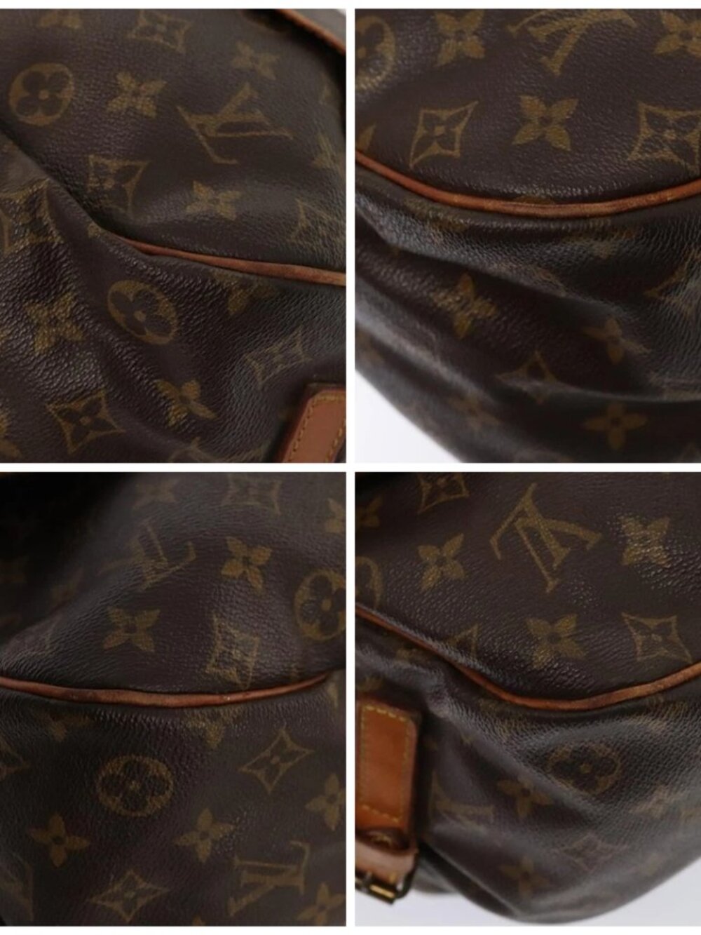 LOUIS VUITTON Monogram Saumur 35 Shoulder Bag M42254 LV Auth ki4838 - Picture 16 of 16